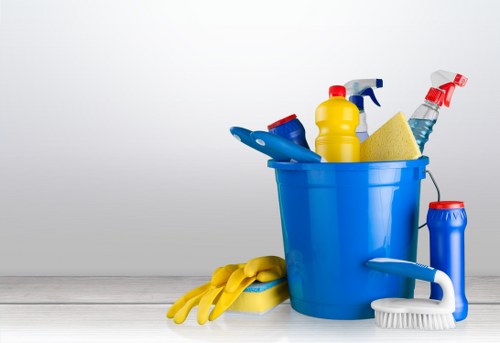 Inspection stage of a carpet cleaning complaint procedure