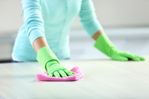 Deep cleaning of carpet fibers with careful stain removal