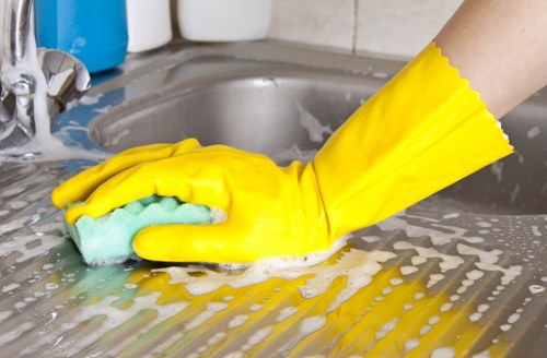 Visible mattress stain treatment as part of mattress cleaning in Forestdale
